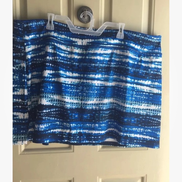 Athletic Works Blue Printed Skort Size 3X (24W-26W) NEW - Picture 5 of 10